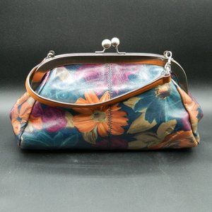 Patricia Nash Peruvian Painting Floral 100% Leather Satchel/Clutch
